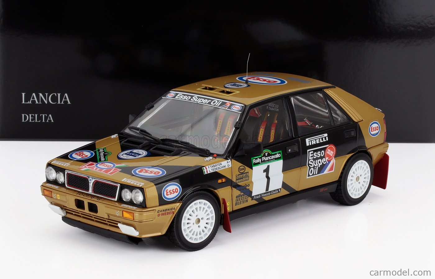 京商 1/18 ランチア デルタ HF インテグラーレ '92 ツールドコルス #3