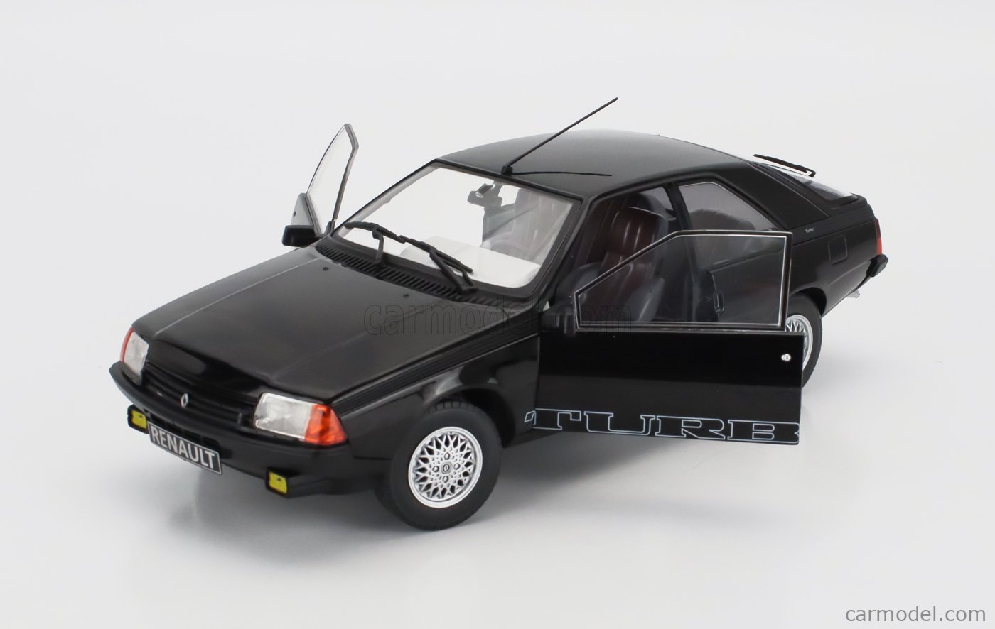 Miniature Solido 1/18 – Renault Fuego Turbo Noir 1980 (collection, Neuve)