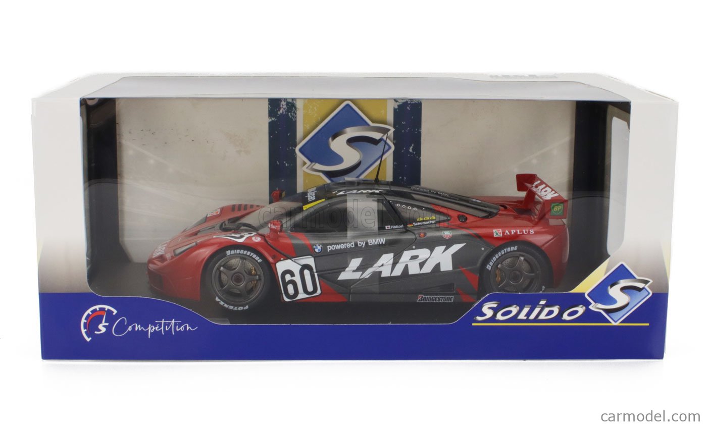Miniature Solido 1/18 – McLaren F1 GTR #60 JGTC 1996, Ralf Schumacher, Hattori