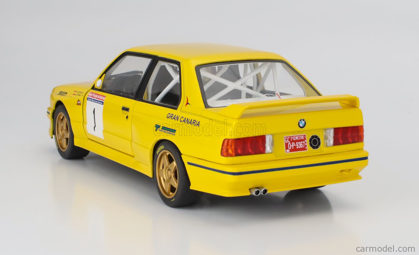 Solido : BMW E30 M3 Gr.A Rally Principe Asturias – 1992 │ No.1 J.M.Ponce / niz | Modélisme