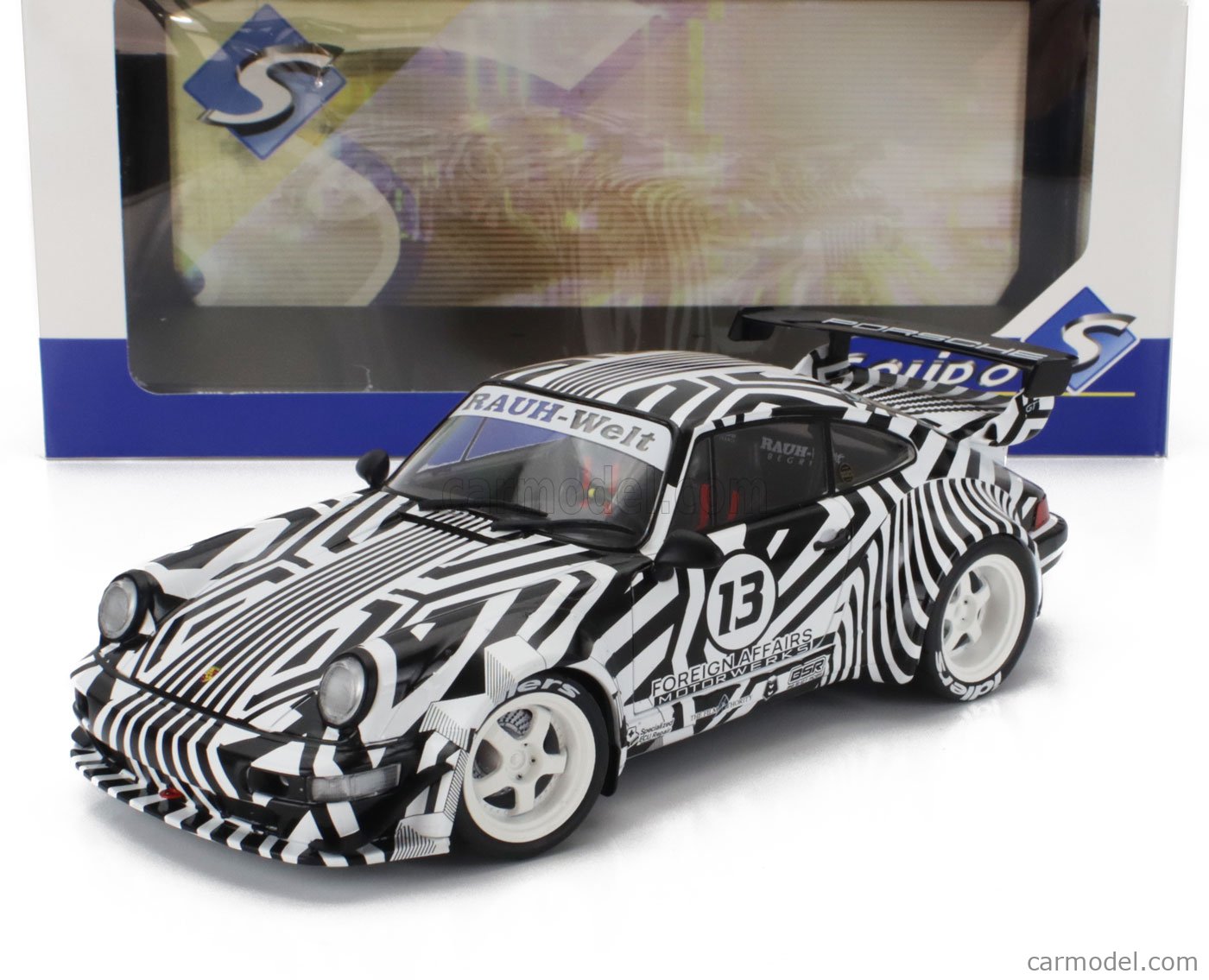 RWB964 'Solido The Zebra' ミニカー 1/18 Rwb964 'Solido The Zebra' Minicar 1/18 | eBay