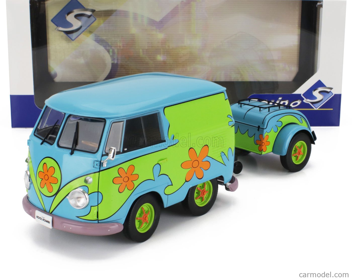 ソリド 1/18 VW T1 バン ゴーストハンターズ マシン トレーラー付 ソリド 1/18 VW T1 バン ゴーストハンターズ マシン トレーラー