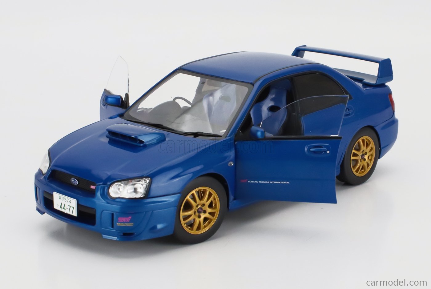 SOLIDO 1812301 Scale 1/18 | SUBARU IMPREZA WRX STi 2003 BLUE