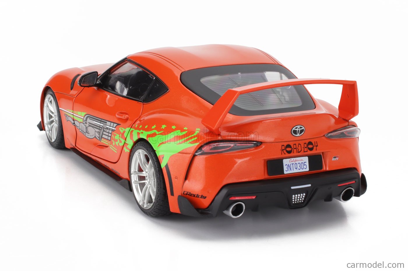 Solido Toyota Supra Gr Tribute 2024 échelle 1:18 | Modèle Orange | Miniature Collector | Neuf