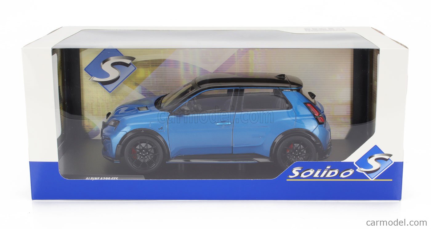 1:18 SOLIDO Alpine A290 Gts 2024 Blue SL1812601
