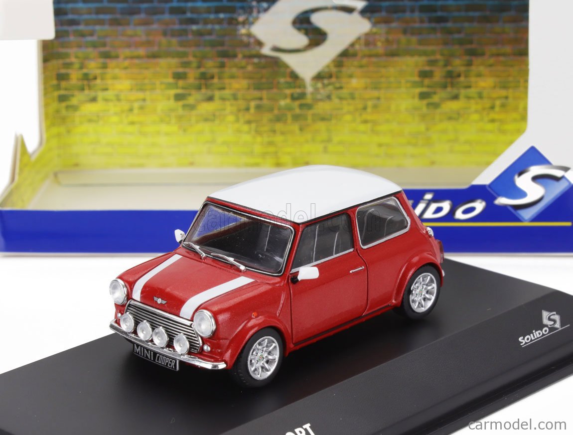 Mini Cooper John Works Red 2023 In Scala 1:43 - Modellino Da Collezione Solido - Foto 11