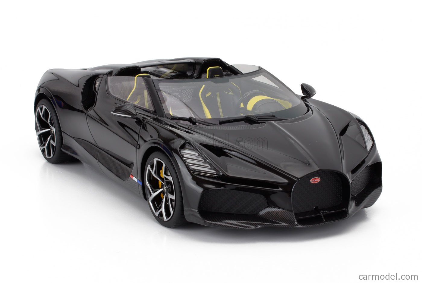 TRUESCALE TS0597 Scale 1/18 | BUGATTI W16 MISTRAL 2023 BLACK