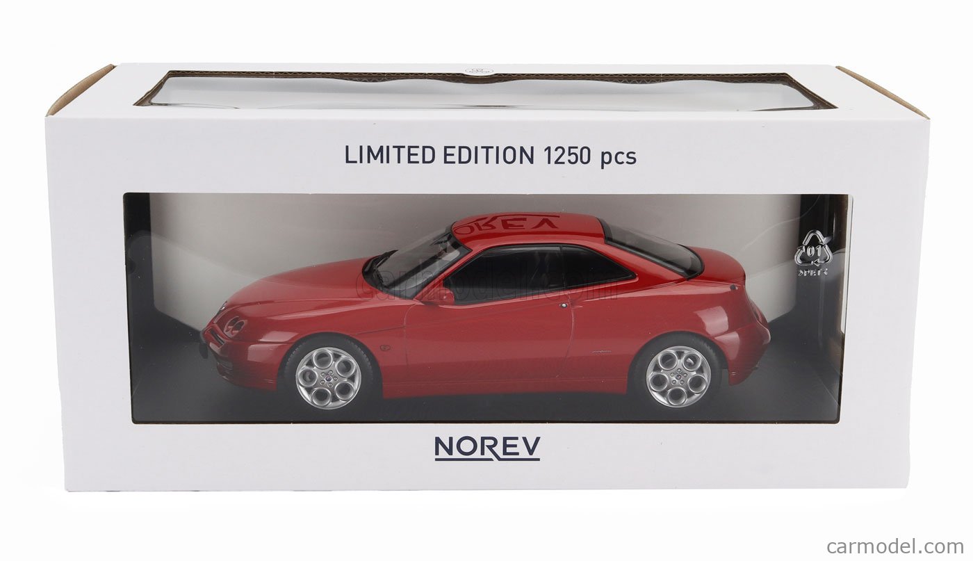 ノレブ 1/18 アルファロメオ GTV 1999 (レッド) ノレブ 1/18 アルファロメオ GTV 1999 (レッド)