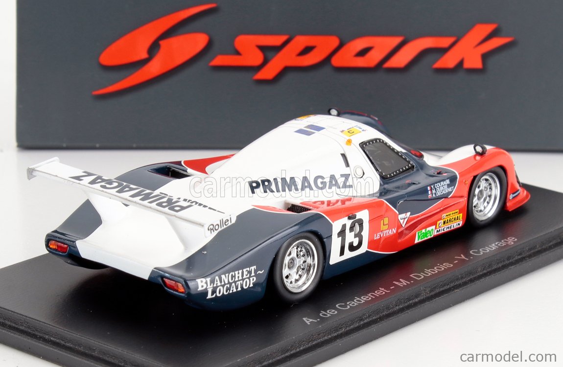 Spark 1:43 Cougar C01B #13 24h LeMans 1983 de Cadenet, Courage, Dubois