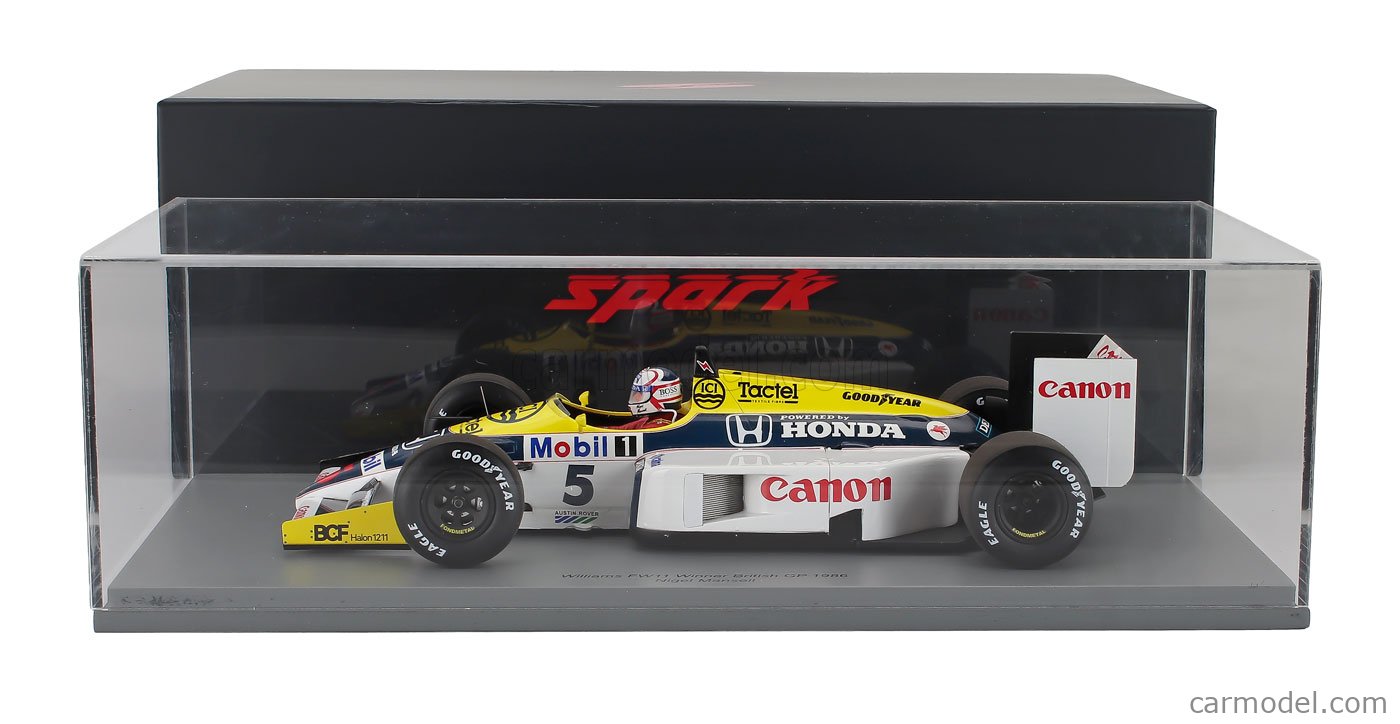 SPARK-MODEL 18S738 Scale 1/18 | WILLIAMS F1 FW11 TEAM WILLIAMS N 5