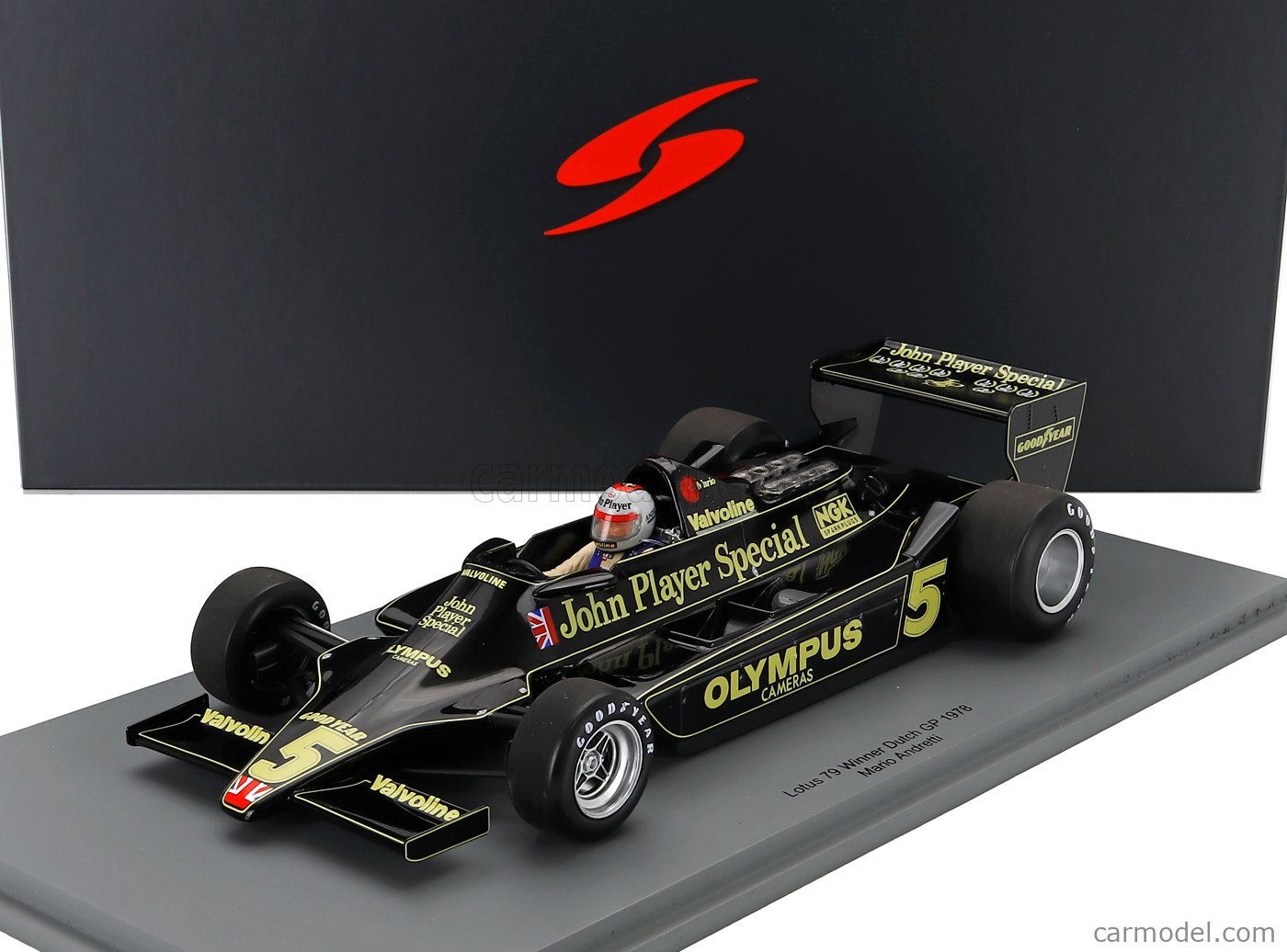 SPARK-MODEL 18S444 Scale 1/18 | LOTUS F1 79 JPS N 5 WORLD CHAMPION