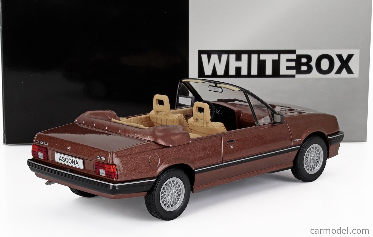 WHITEBOX WB124255 Scale 1/24 | OPEL ASCONA C CABRIOLET OPEN 1985