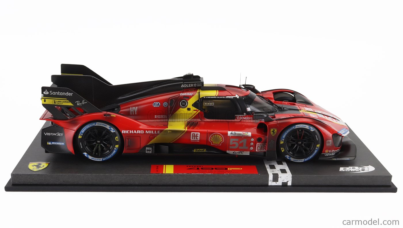Ferrari 499P #83 AF Corse Winner Le Mans 24h 2025 1:18 model car BBR, Pre-orders P18271C