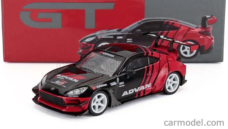MINI-GT MGT00956-R Scale 1/64 | TOYOTA GR86 HKS TYPE R ADVAN TOKYO