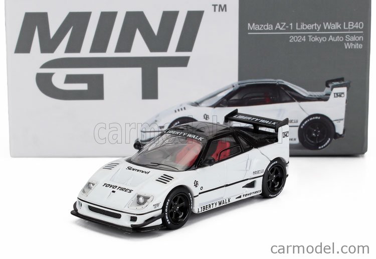 MINI-GT MGT00953-R Scale 1/64 | MAZDA AZ-1 LB40 LIBERTY WALK