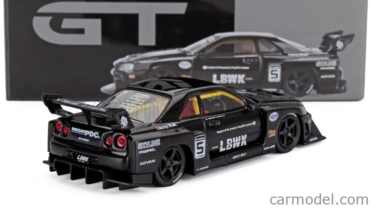 MINI-GT MGT00844-R Scale 1/64 | NISSAN SKYLINE GT-R (ER34) N 5