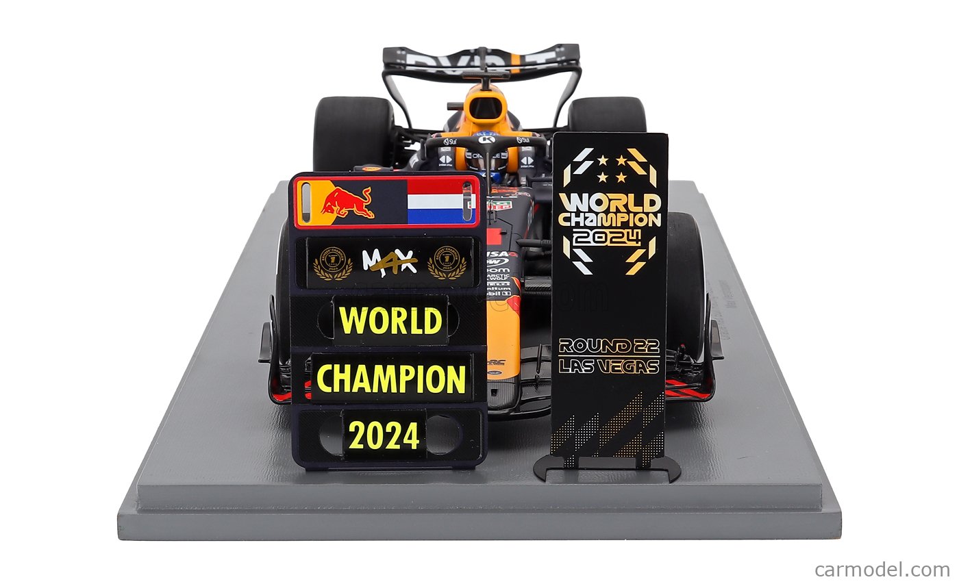 スパーク1/18レッドブルRB20フェルスタッペン2024チャンピオン未開封 SPARK-MODEL 18S666 Scale 1/18 | RED BULL F1 RB20 TEAM ORACLE RED