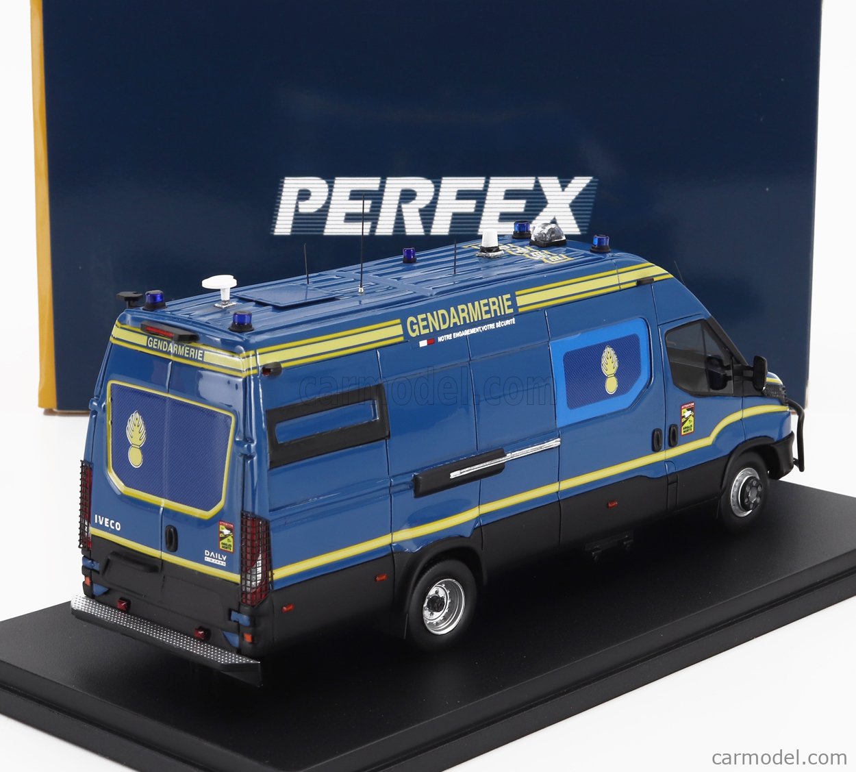 Iveco Daily Gendarmerie 2024 – PERFEX Miniature 1/43 Véhicule Neuf