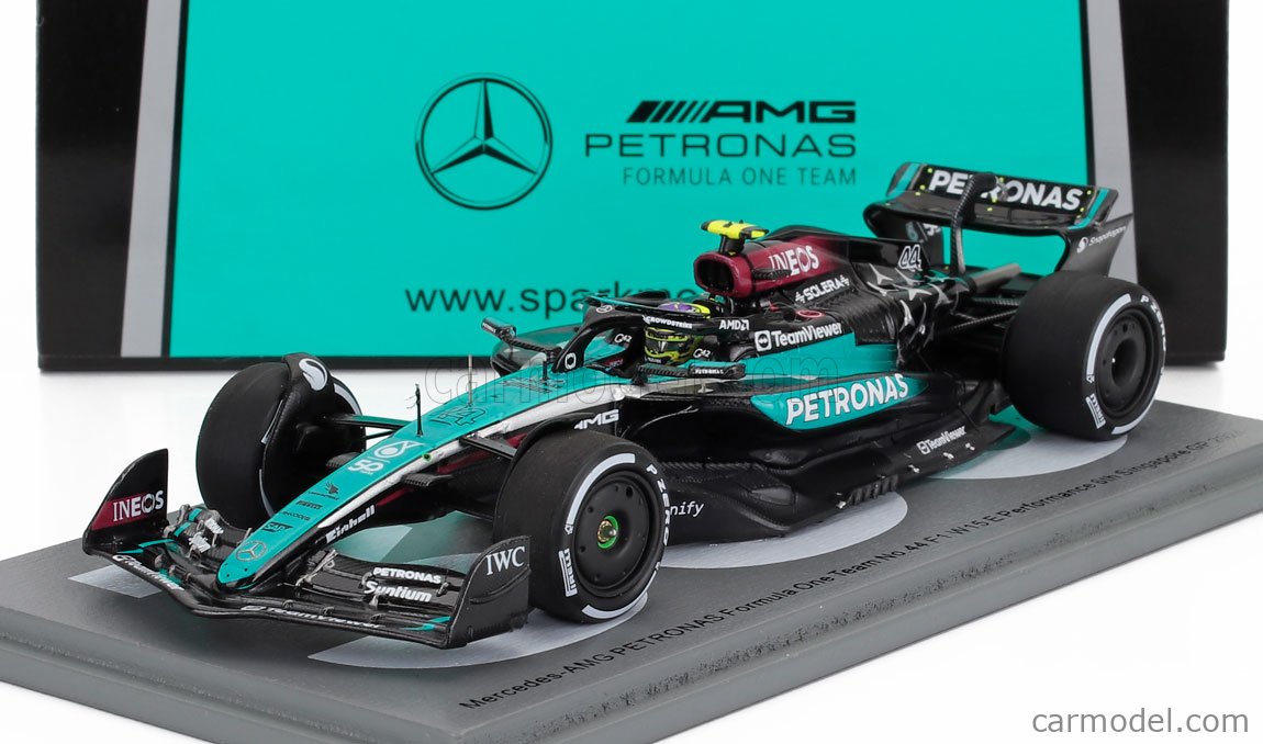 スパーク 1/43 メルセデスW15 シンガポールGP 2024 L.ハミルトン