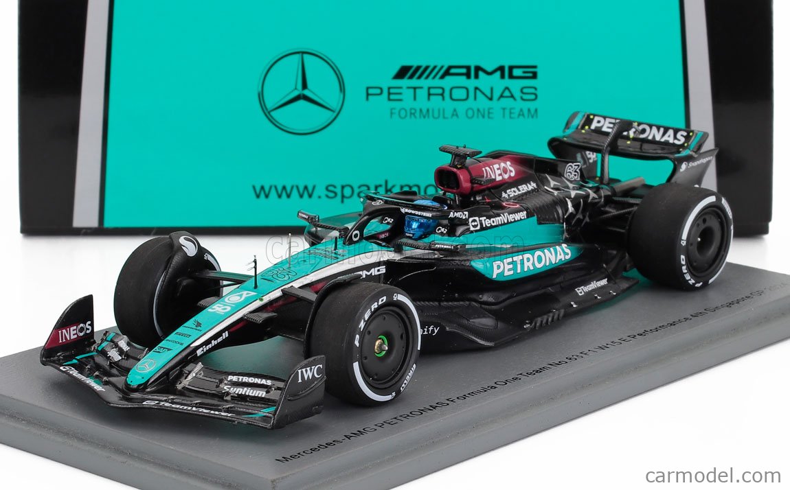 スパーク メルセデス AMG W15 ジョージラッセル 2024 ラスベガスGP SPARK-MODEL S9569 Scale 1/43 | MERCEDES GP F1 W15 EQ