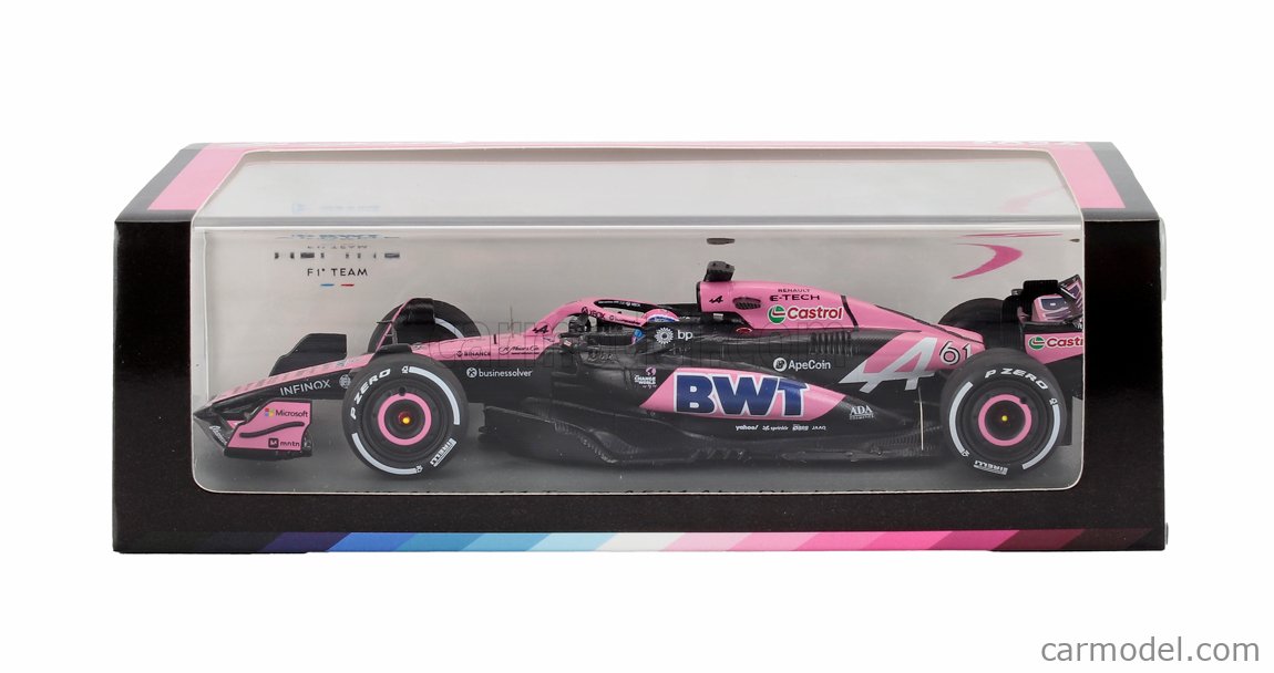 SPARK-MODEL S9566 Scale 1/43 | ALPINE F1 A524 TEAM BWT ALPINE N 61