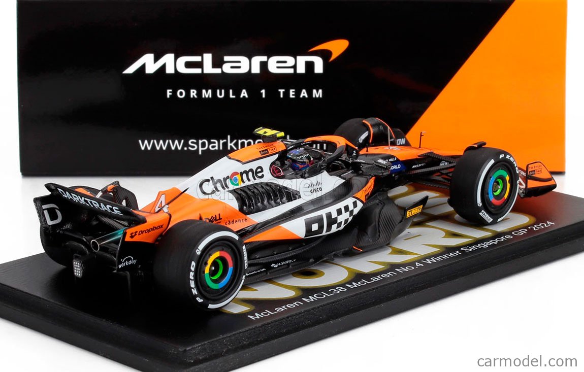 SPARK-MODEL S9561 Escala 1/43 | McLAREN F1 MCL38 TEAM MCLAREN N 4