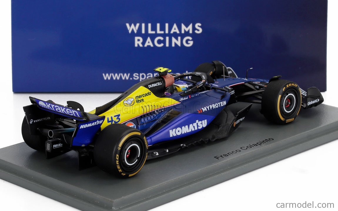 SPARK-MODEL S9554 Masstab: 1/43 | WILLIAMS F1 FW46 TEAM WILLIAMS RACING ...