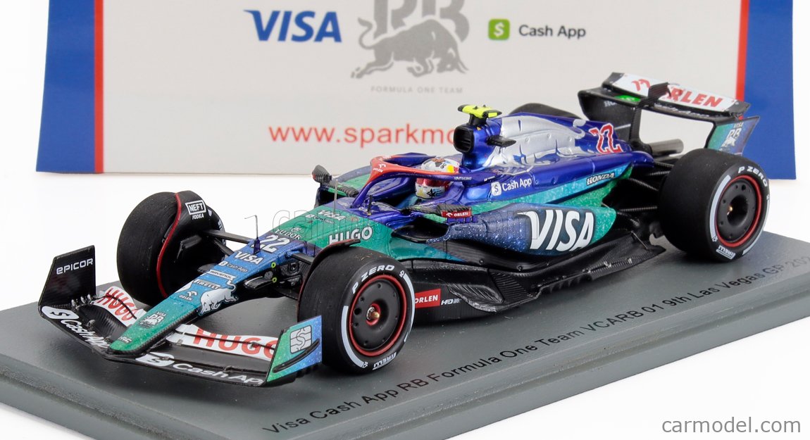 購入用 得価，本物保証 SPARK 1/43 レーシングブルズ F1 VCARB 角田裕毅 2024