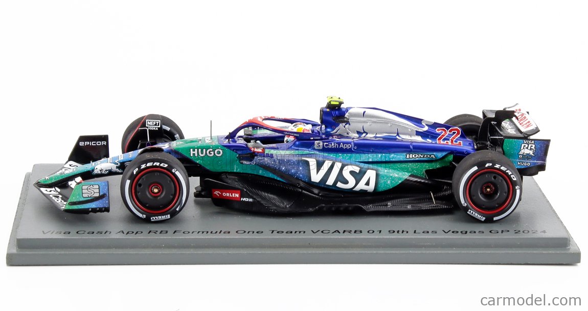 SPARK-MODEL S9548 Scale 1/43 | RACING BULLS F1 VCARB-01 TEAM VISA