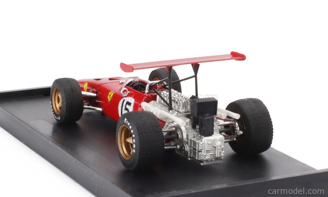 Brumm 1/43 Ferrari F1 312 #15 - GP D'Espagne 1969 - Chris Amon - R301