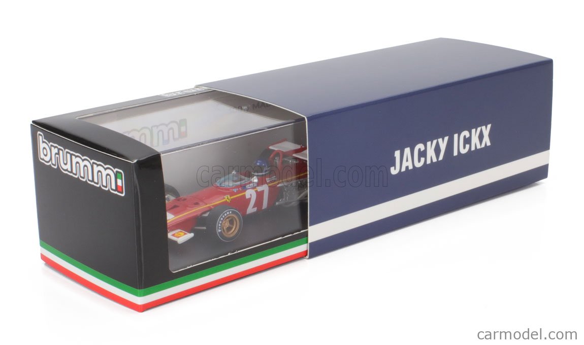BRUMM R444-CH-UPD-2024 Scale 1/43 | FERRARI F1 312B N 27