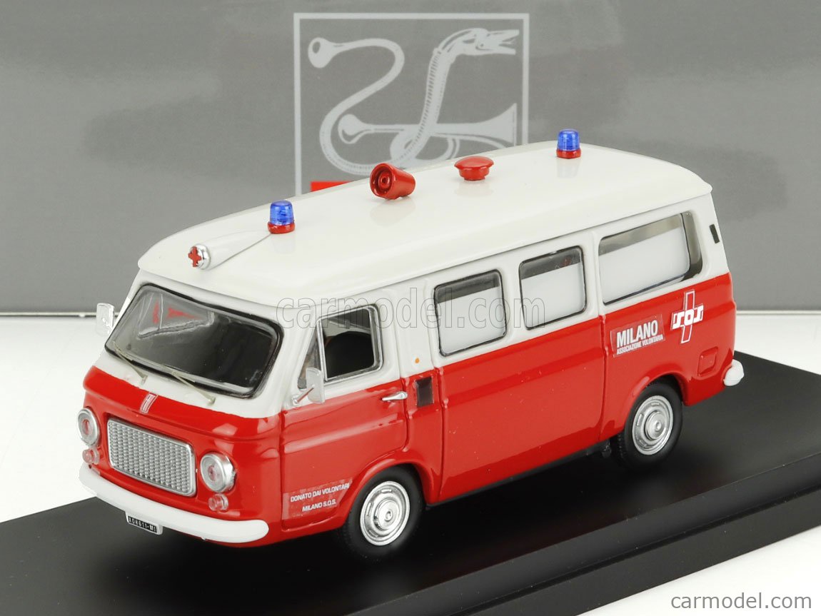 Miniature Rio 1:43 - Fiat 238 Ambulance Fiorano Ferrari 1972 - Neuve - RIO4555
