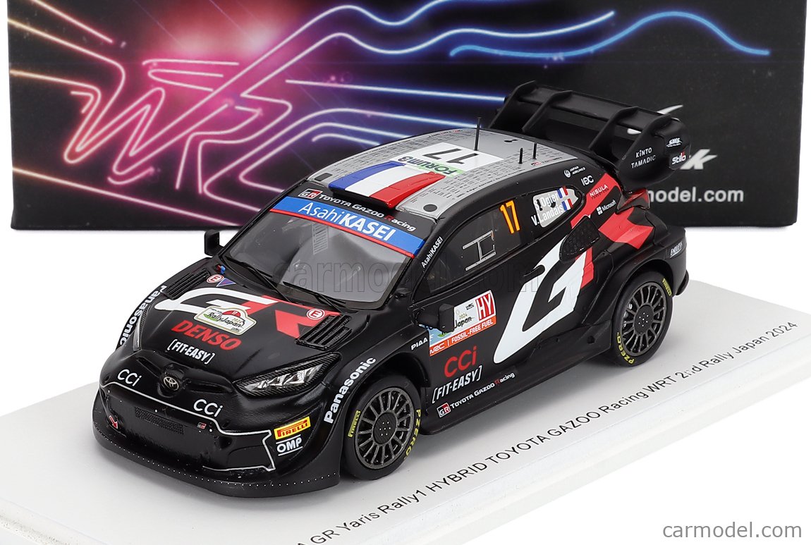 SPARK-MODEL S6881 Scale 1/43 | TOYOTA YARIS GR RALLY1 HYBRID TEAM