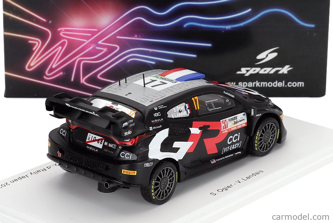 SPARK-MODEL S6881 Scale 1/43 | TOYOTA YARIS GR RALLY1 HYBRID TEAM