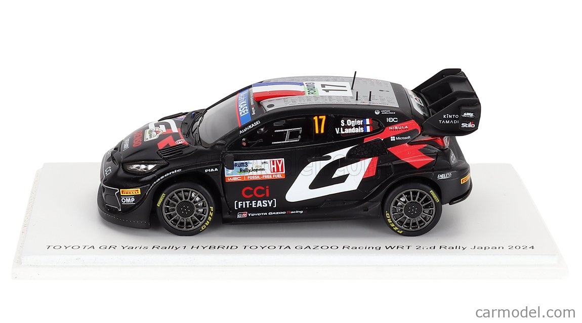 SPARK-MODEL S6881 Scale 1/43 | TOYOTA YARIS GR RALLY1 HYBRID TEAM