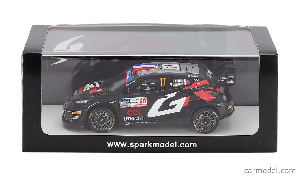 SPARK-MODEL S6881 Scale 1/43 | TOYOTA YARIS GR RALLY1 HYBRID TEAM