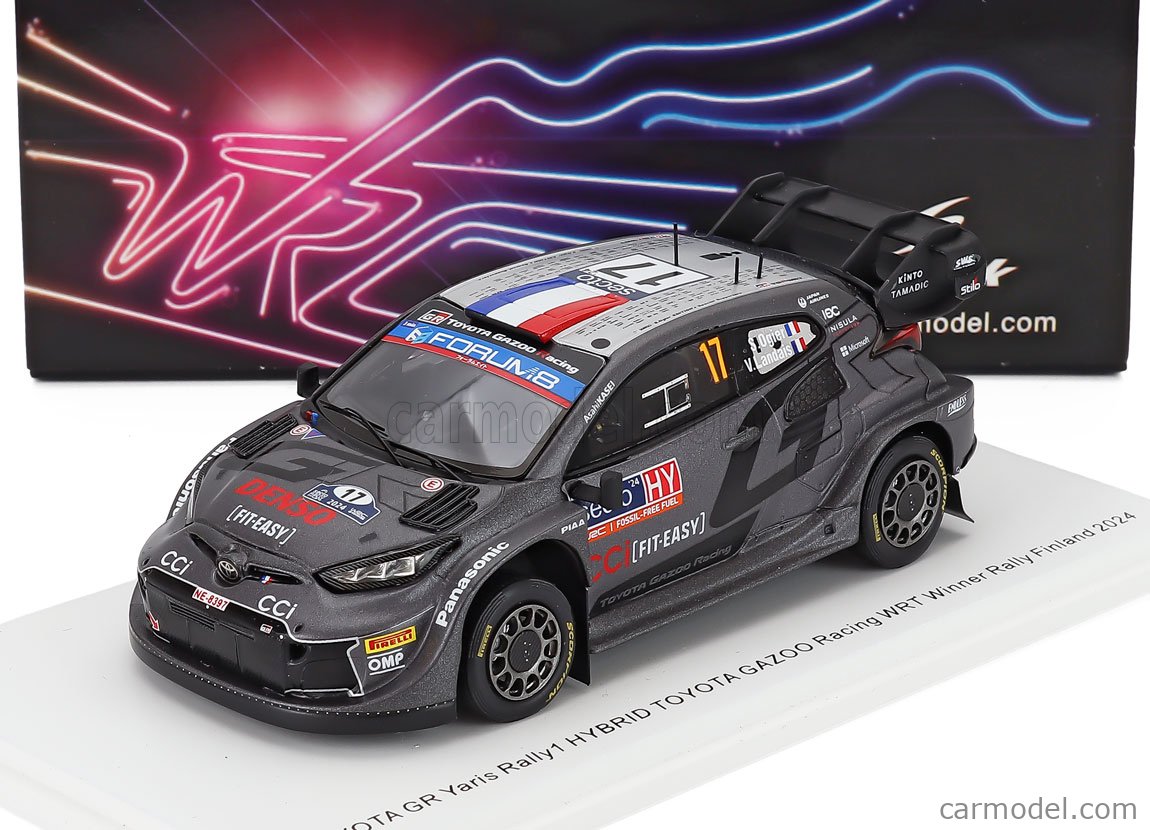 SPARK-MODEL S6877 Scale 1/43 | TOYOTA YARIS GR RALLY1 HYBRID TEAM
