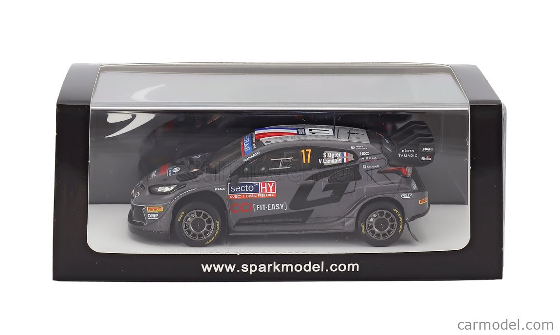 SPARK-MODEL S6877 Scale 1/43 | TOYOTA YARIS GR RALLY1 HYBRID TEAM