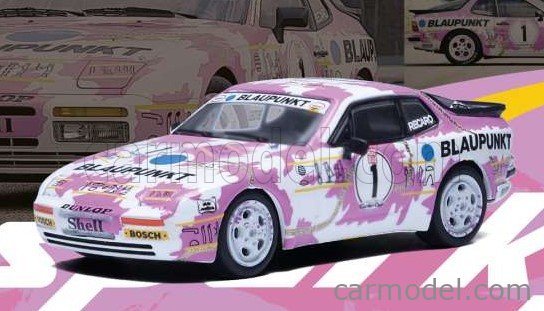 SPARK-MODEL YO64015 Scale 1/64 | PORSCHE 944 TURBO N 1 RACING 1987 PINK ...