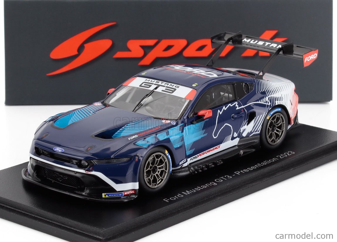 SPARK-MODEL S7934 Scale 1/43 | FORD USA MUSTANG GT3 5.4L V8