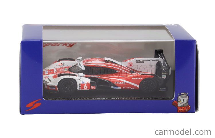 ミニカー Spark Porsche Hypercar 75 1/43 Spark 1:43 Porsche 963 #75 Penske - 24h Le Mans 2023 (Dealer