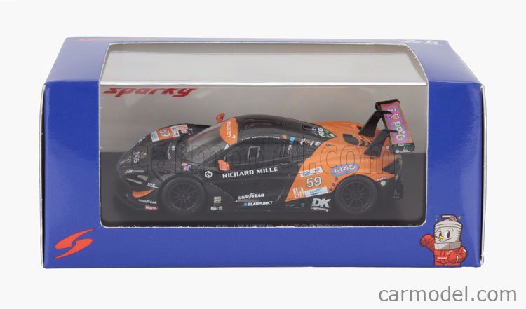 McLAREN 720S GT3 EVO M840T 4.0L V8 TURBO TEAM INCEPTION RACING N 70 24h LE MANS 2024 BRENDAN IRIBE - OLLIE MILLROY - FREDERIK SCHANDORFF RED BLACK