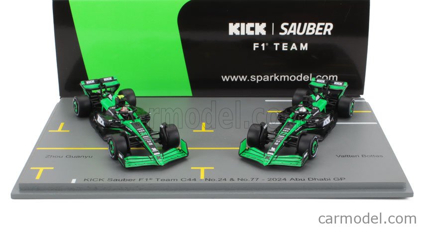 ミニカー Sauber C44 Stake F1 Team KICK 2024 d6862cd2-35de-4647-8c9b-