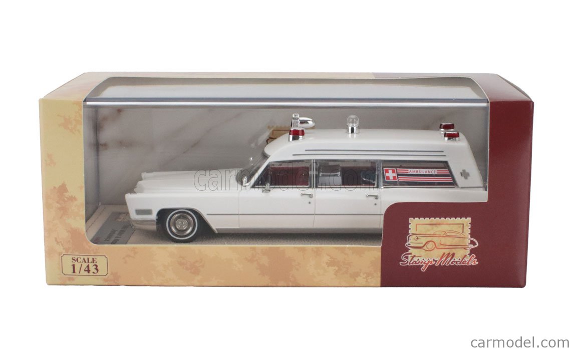 Stamp Models 1:43 Cadillac Miller & Meteor Ambulance Anno di Stamp Models 1:43 Cadillac Miller & Meteor Ambulance Anno di