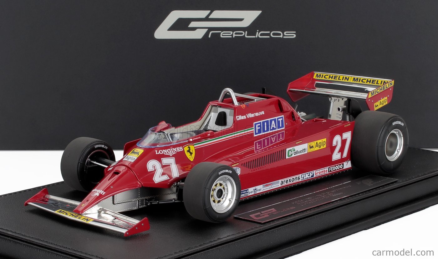 1/18 GP replicas フェラーリ 126CK 1981 D.ピローニ 1/18 GP replicas