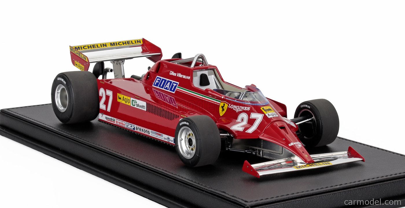 GP-REPLICAS GPFTMV001C Scale 1/18 | FERRARI F1 126CK N 27 WINNER
