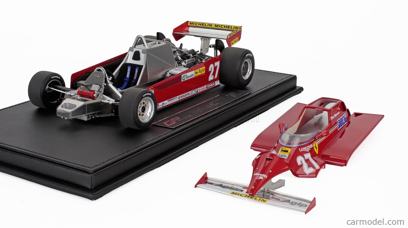 GP-REPLICAS GPFTMV001C Scale 1/18 | FERRARI F1 126CK N 27 WINNER