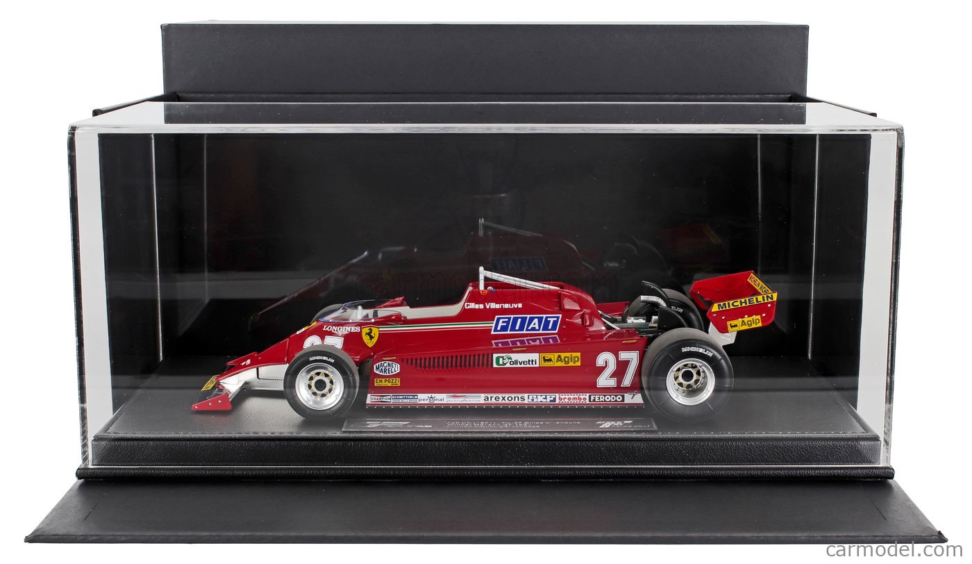 GP-REPLICAS GPFTMV001C Scale 1/18 | FERRARI F1 126CK N 27 WINNER
