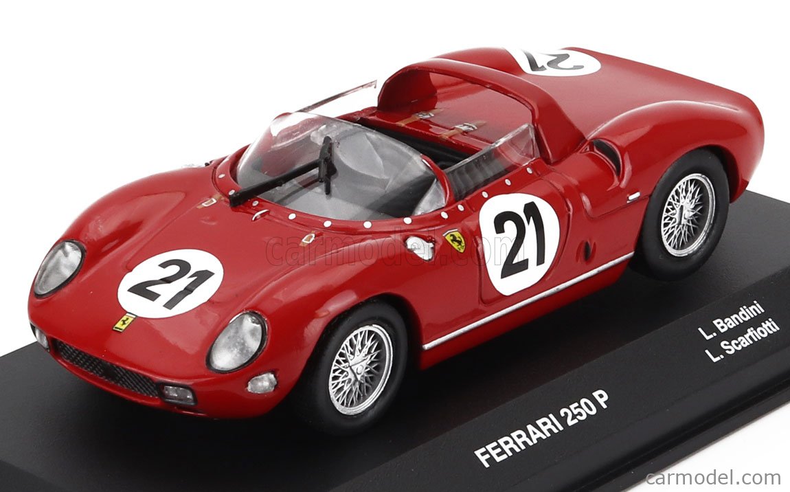 Modellino Auto Statico Art Model Ferrari 250p #22 24h Le Mans 1963