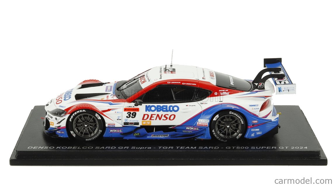 SPARK-MODEL SGT162 Scale 1/43 | TOYOTA SUPRA GR TEAM TGR